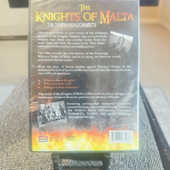 The Knights of Malta:The Templar’s Alchemists (Sealed DVD) | Secrets of the Past - Picture 3 of 3
